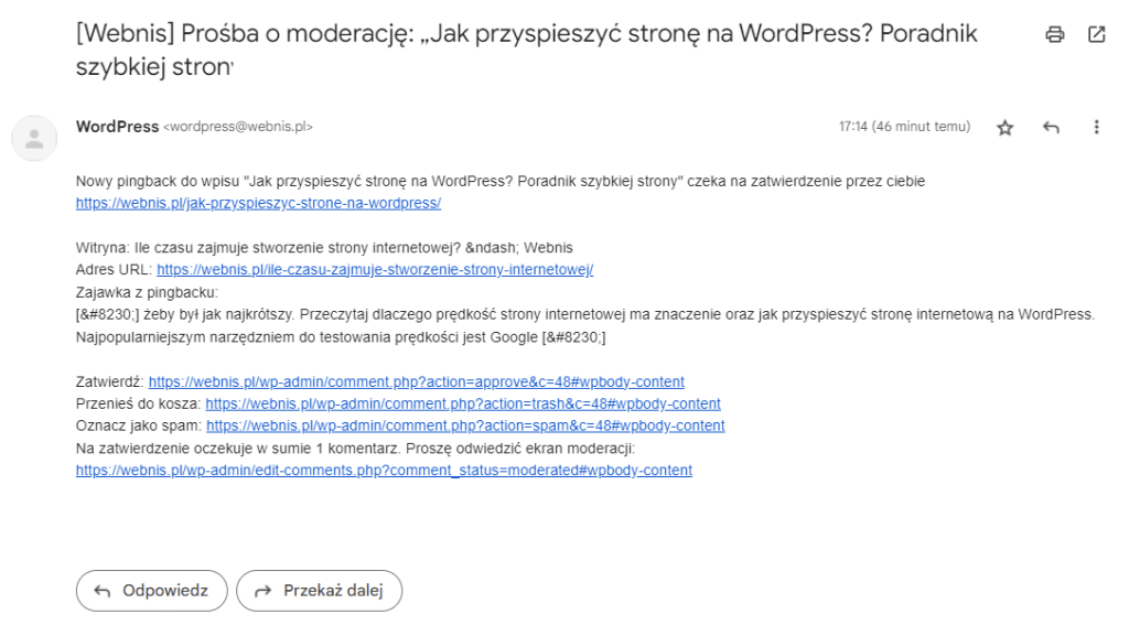 Jak wylaczyc pingbacki i trackbacki na WordPressie spam